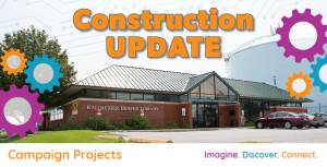 Library Construction Progress Noticeable