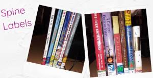 Using Spine Labels to Quickly Find Books