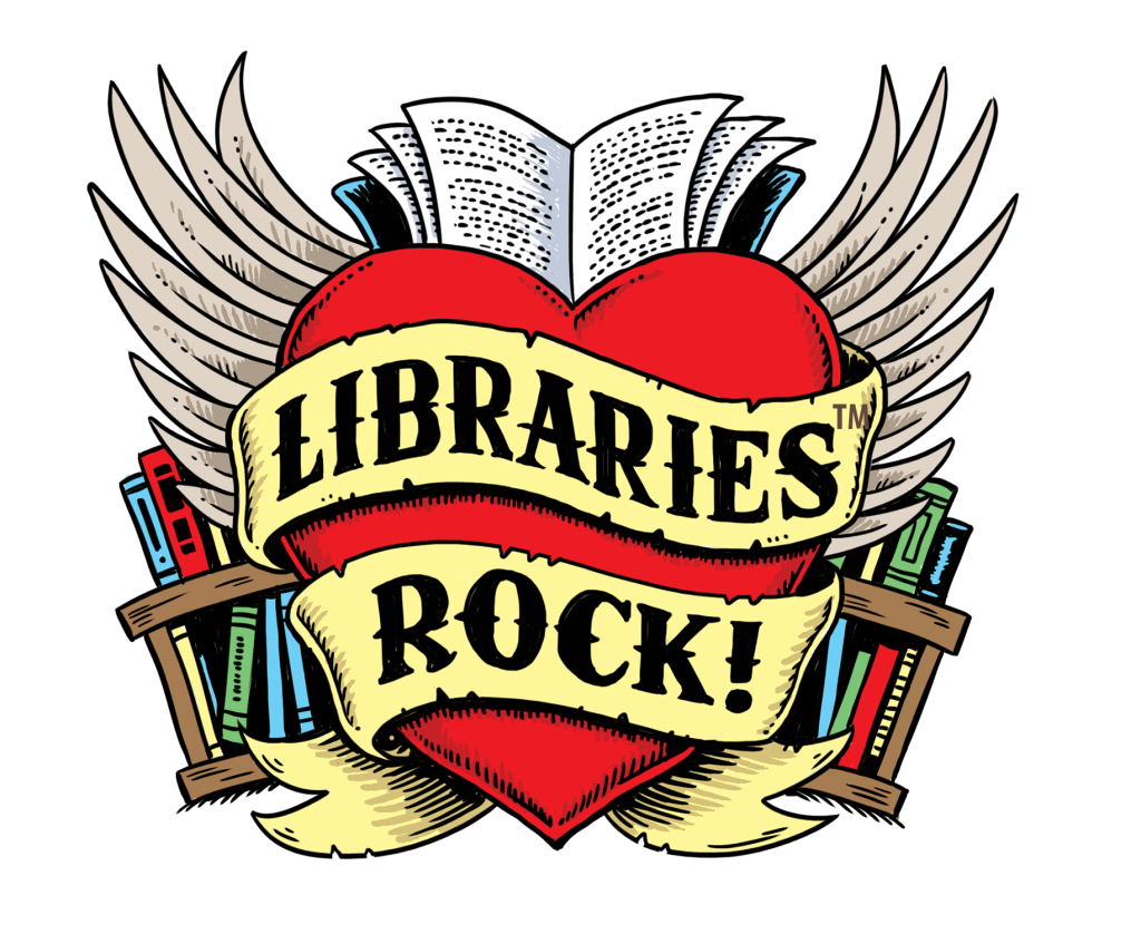 Libraries Rock because library books are free to borrow