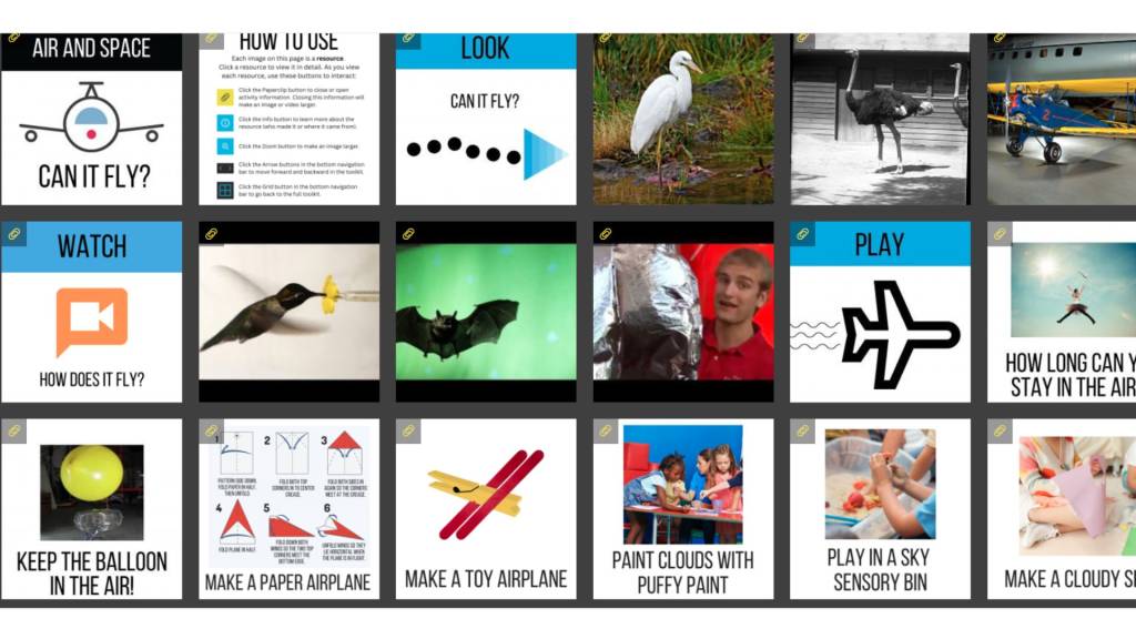 screencapture of the Smithsonian Institute's Talk With Me Toolkit webpage