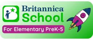 Britannica School edition resource button