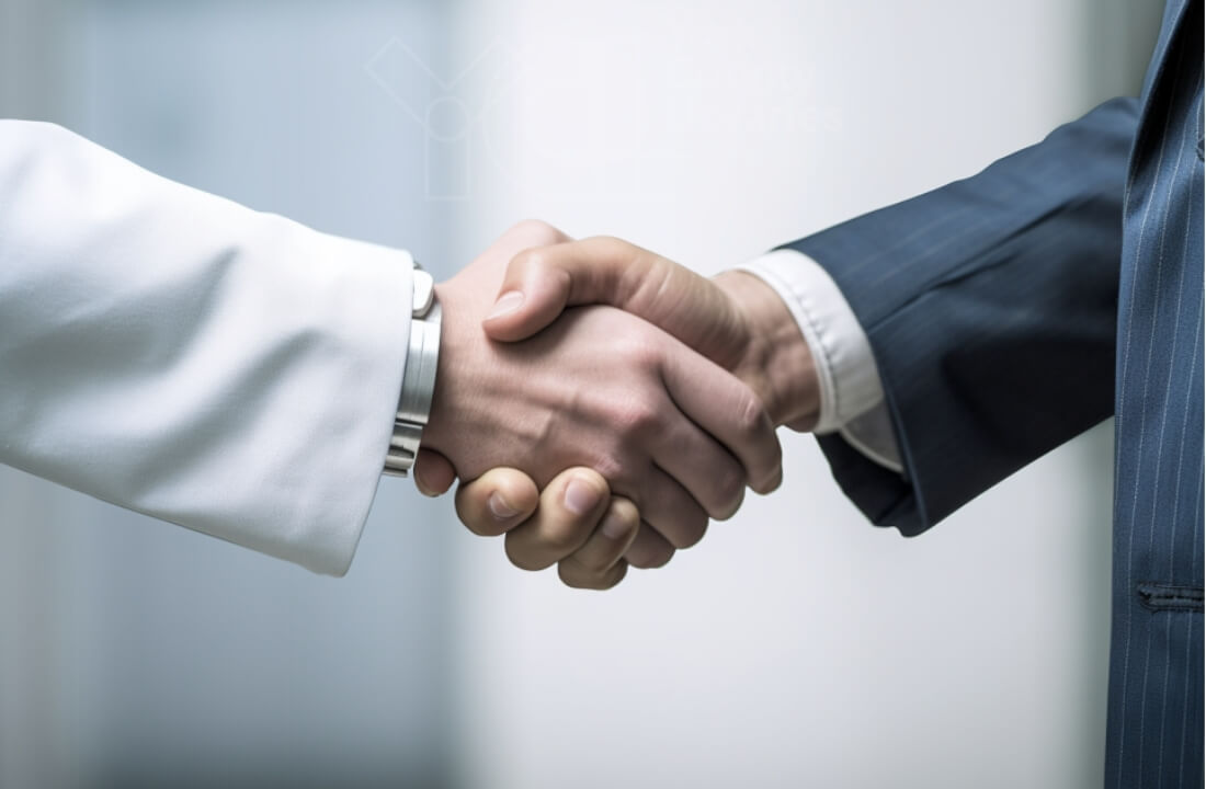 Corporate Partnerships Header Decorative
