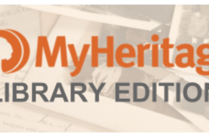 MyHeritage Library Edition Button