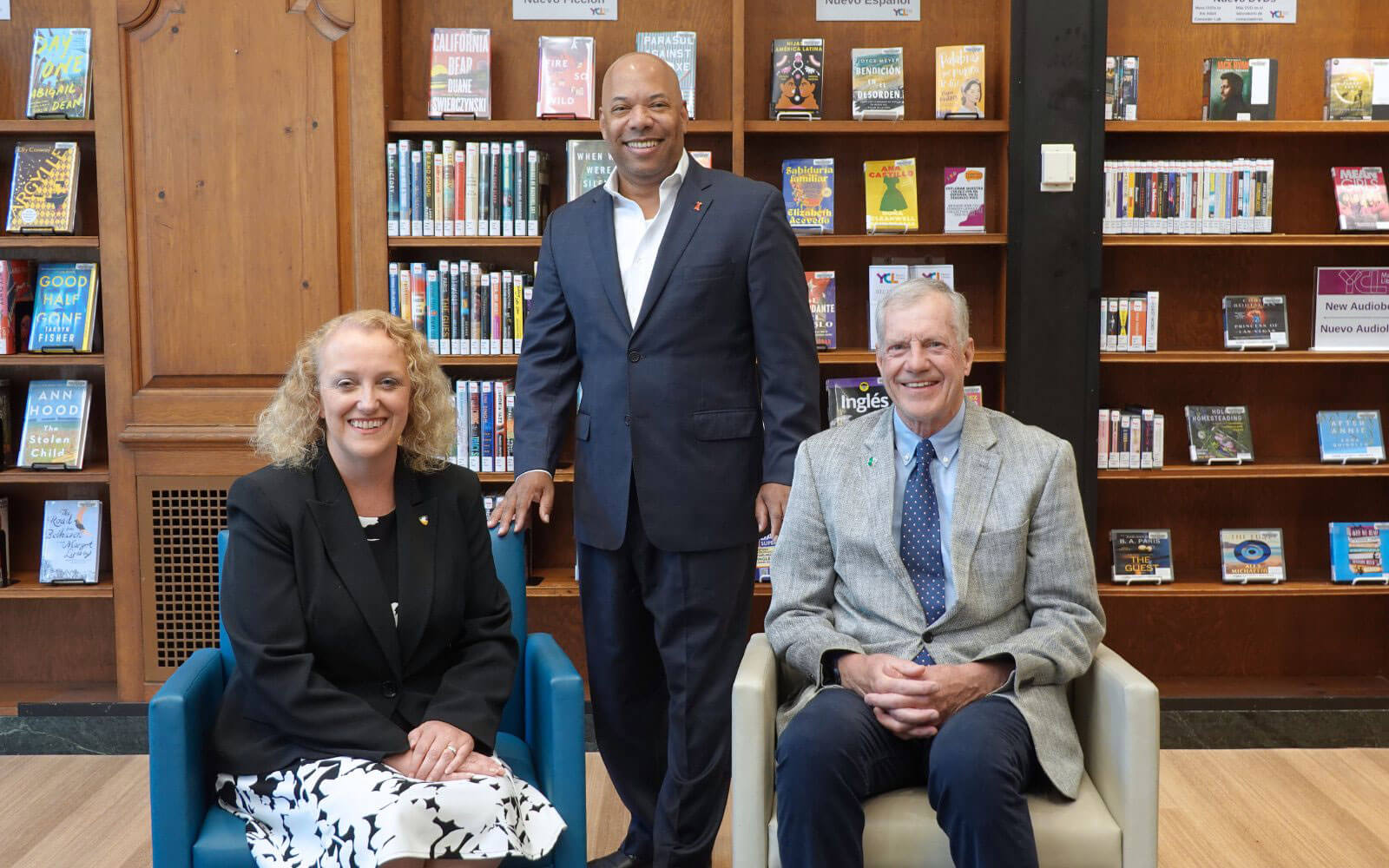 President Robert Lambert And Board Chairs