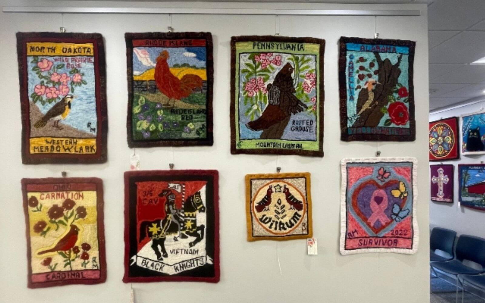 Artist show in dillsburg area public library