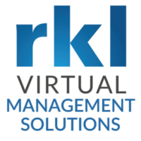 Logo: RKL Virtual Management Solutions - vertical