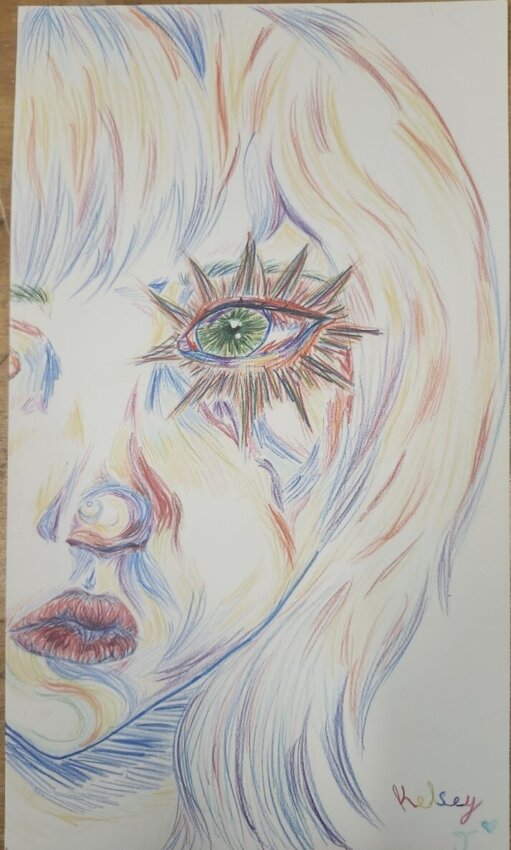 "Emotion Splatter" Artist: Kelsey J.