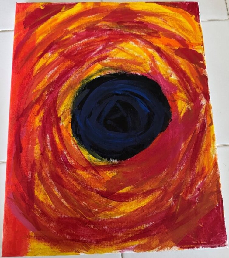 "Sadness, Guilt, Anger, Love" Artist: Damian O.