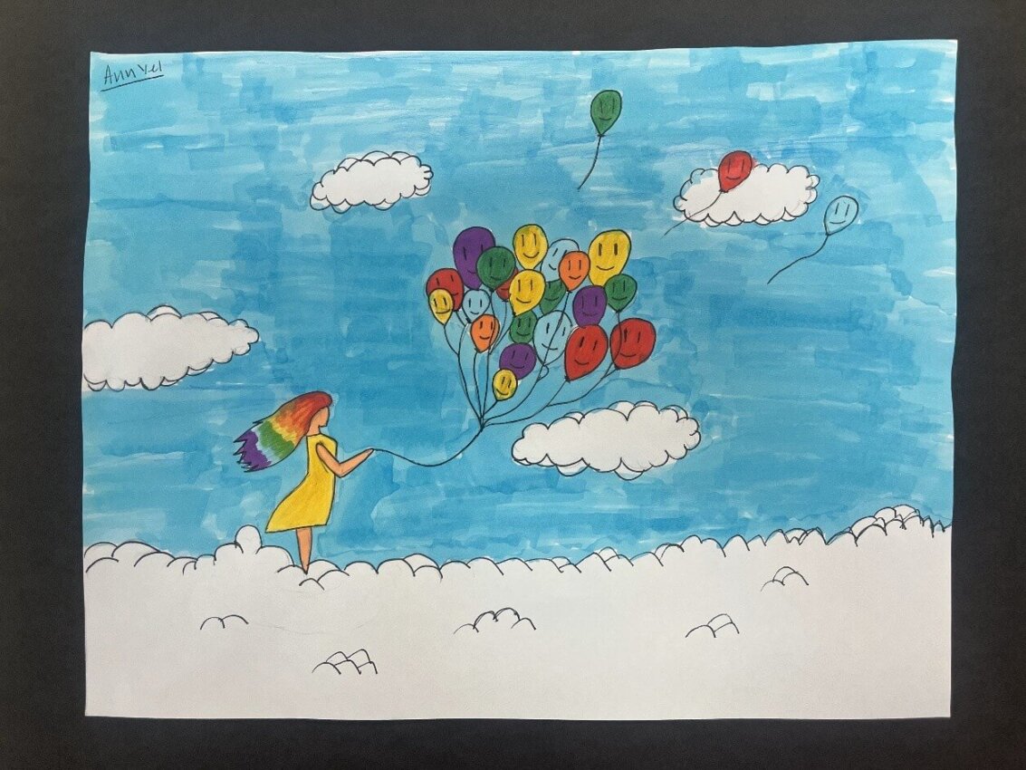 "She Held Her Sky" Artist: Annye IG