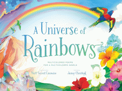 Cover of "A Universe of Rainbows" poetry collection