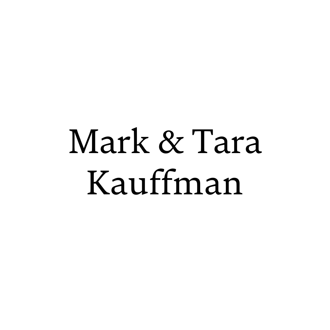 Text: Mark & Tara Kauffman sponsor logo